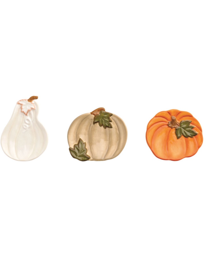 Mudpie Fall Gather Pumpkin Tidbit Dish SINGLE