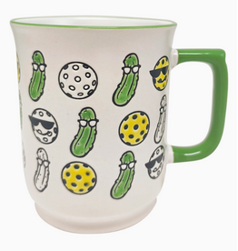Pickle Ball Mug, 22oz
