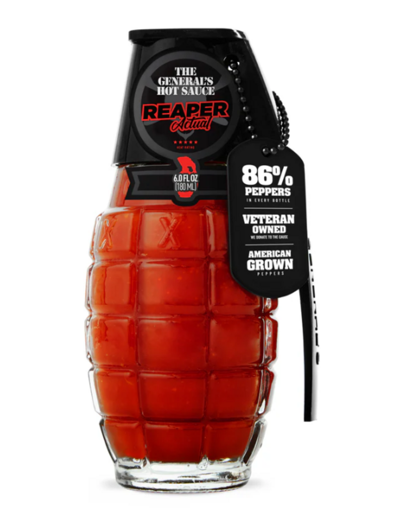 General's Hot Sauce General's Hot Sauce, Reaper Actual 6oz; 5/5 Heat