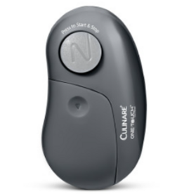 Zyliss/DKB Advanced 1-Touch Can Opener Gray, Battery Op