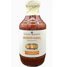 Gourmet Warehouse Bourbon Barrel BBQ Sauce, 16oz