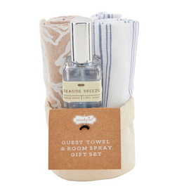 Mudpie SHELL Room Spray /2 Towel Set