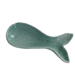 CB Home Mermaid Tail Spoon Rest, GREEN
