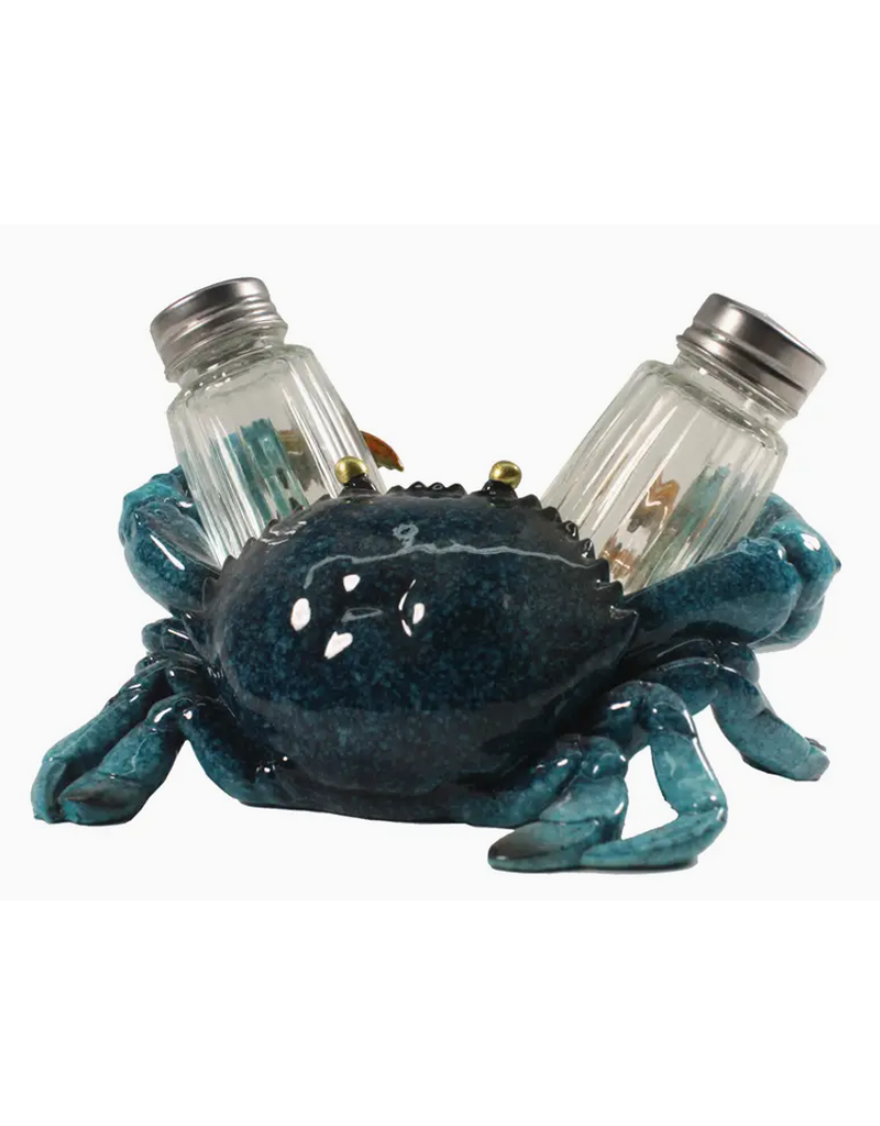 CB Home Blue Crab Salt & Pepper Set-cb
