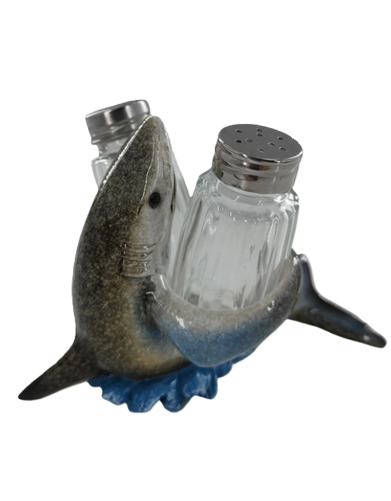 CB Home Gray Shark Salt & Pepper Set
