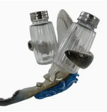 CB Home Gray Shark Salt & Pepper Set