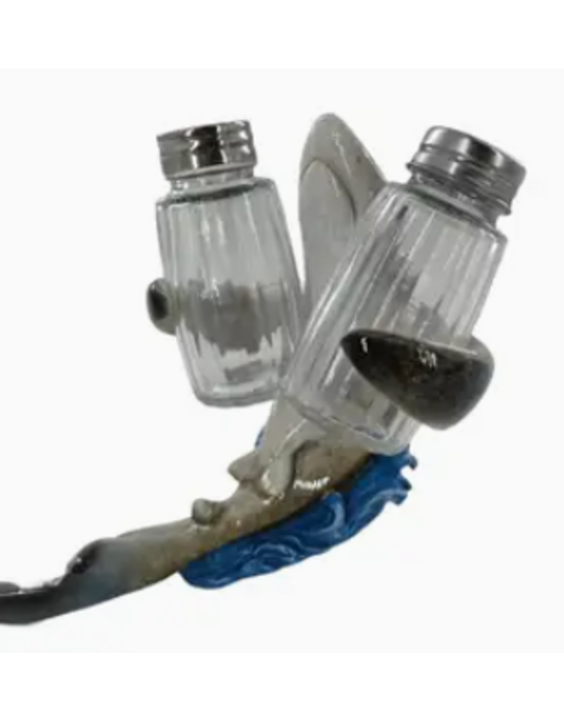 CB Home Gray Shark Salt & Pepper Set