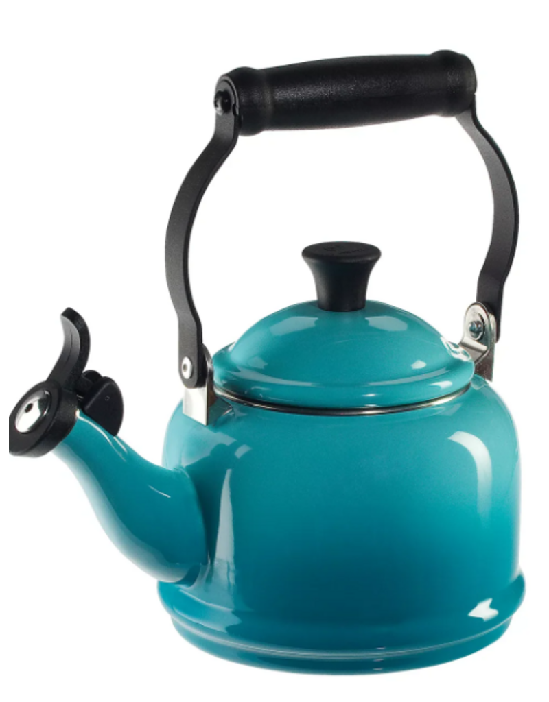 Le Creuset Demi Tea Kettle 1.25oz - Caribbean Blue cirr