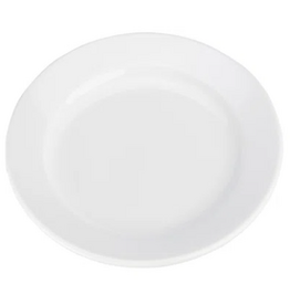 BIA Cordon Bleu Porcelain Round Bistro Appetizer Plate, 6.5" SINGLE Disc