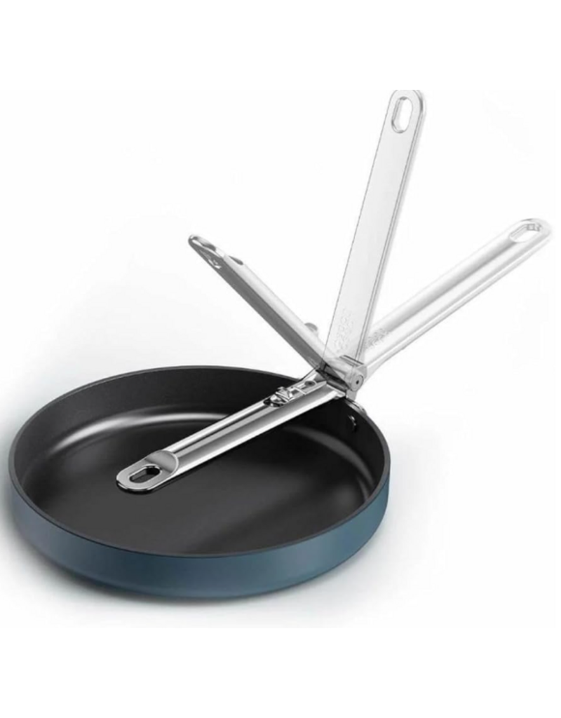 Joseph Joseph Space Folding Handle Ceramic Nonstick 9.5", blue