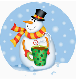 Andreas Holiday Silicone Jar Opener, Snowman