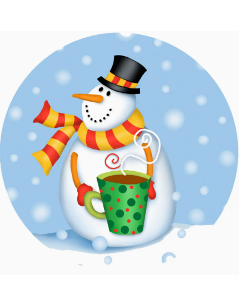 Andreas Holiday Silicone Jar Opener, Snowman