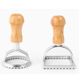 Foxrun Foxrun Ravioli Stamps, Set of 2, round and square