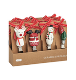 Mudpie Holiday Spreader, Ceramic, SINGLEy