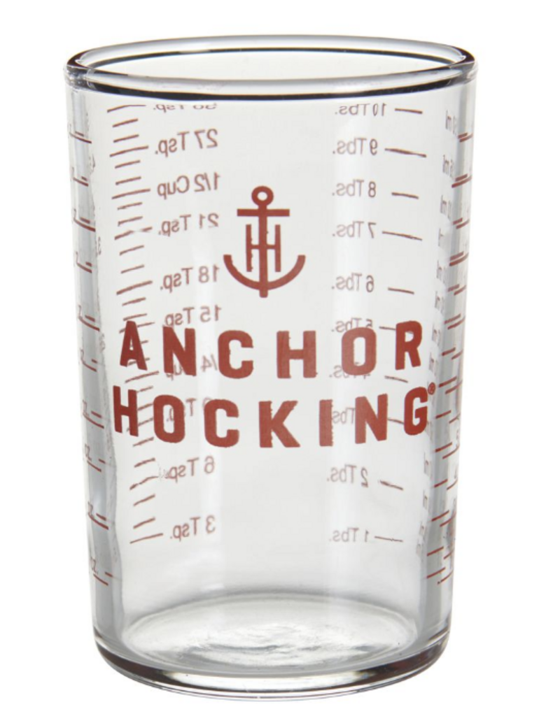 Harold Imports Anchor Hocking 5oz Glass Measuring Cup disc
