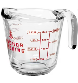 Harold Imports Anchor Hocking 1 Cup Glass Measuring Cup