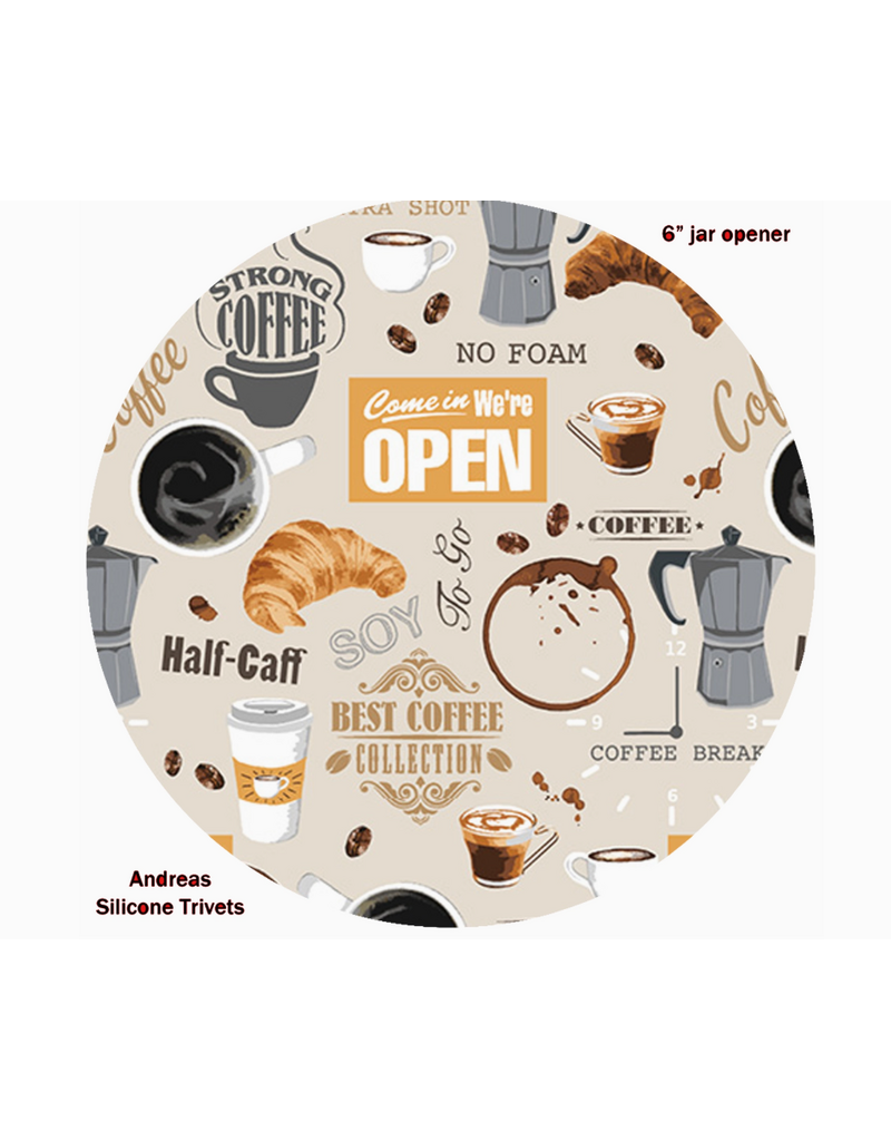 Andreas Silicone Jar Opener, Coffee Shop