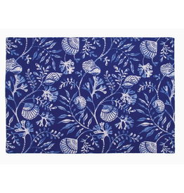 C and F Home Placemat, Blue Reef, Rectangular Reversible