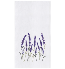 C and F Home Towel, Lavender Fields, floursack