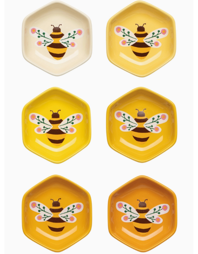 Now Designs Pinch Bowl, Bee Garden, SINGLE