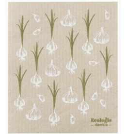 Now Designs Swedish Dish Cloth Aromatics Garlic Bulbs