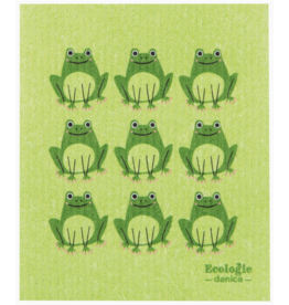 Now Designs Swedish Dish Cloth Ribbit Frogs now