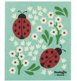 Now Designs Swedish Dish Cloth 2 Ladybugs now