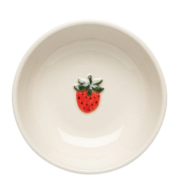 Now Designs Embossed Pinch Bowl, Strawberry, 3"