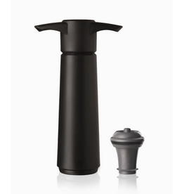 VacuVin Wine Saver Bottle Stopper Black - 1 pump 1 stopper cirr*