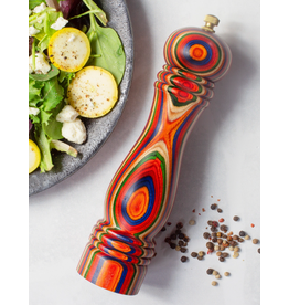Totally Bamboo Marrakesh Rainbow Pepper Mill, 8"
