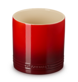 Le Creuset Stoneware Utensil Crock Cerise Red, 2.75qt cir