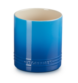 Le Creuset Stoneware Utensil Crock Marseille Blue, 2.75qt  cir