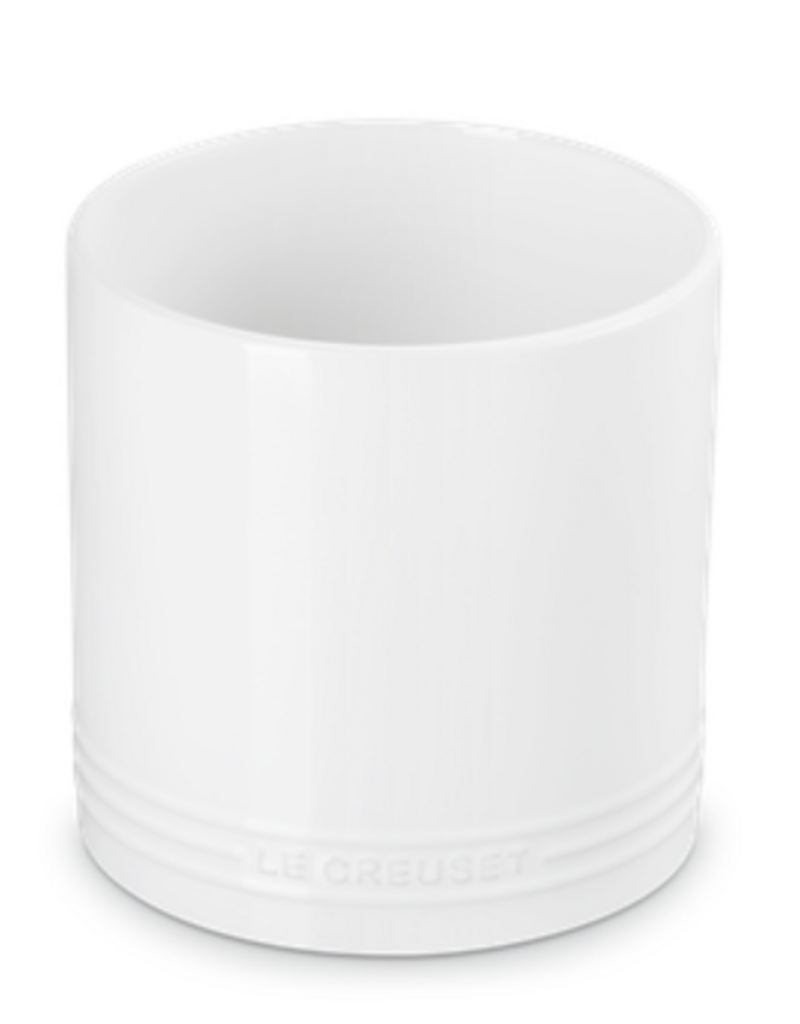 Le Creuset Stoneware Utensil Crock White, 2.75qt cir*