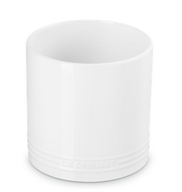 Le Creuset Stoneware Small Utensil Crock White, 1qt cir