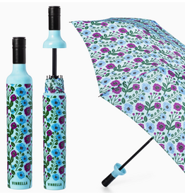 Vinrella Wine Bottle Umbrella - Floral Fantasy