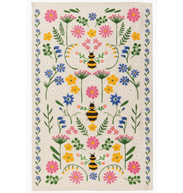 Now Designs Dish Towel Bee Garden