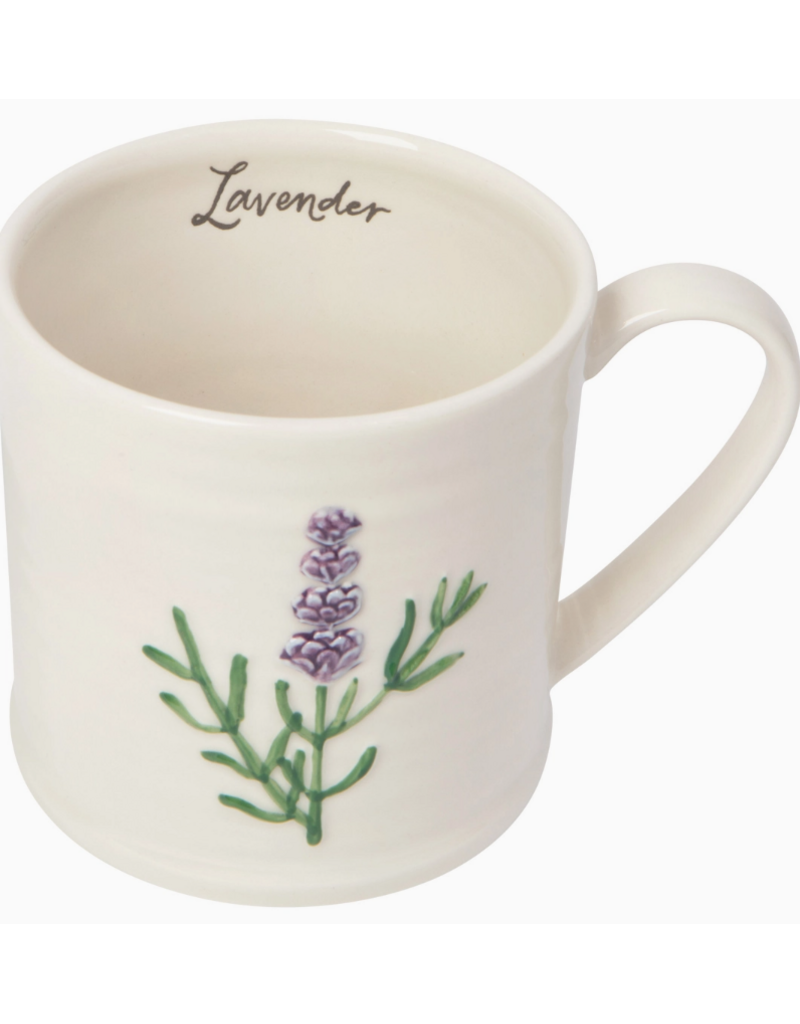 Now Designs Mug LAVENDER, embossed now