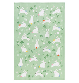 Now Designs Easter Dish Towel Happy Hops Bunnies