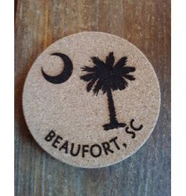 Tangico Cork Coaster Custom-Palmetto/Beaufort,  South Carolina