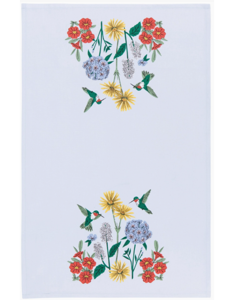Now Designs Dish Towel Hummingbirds