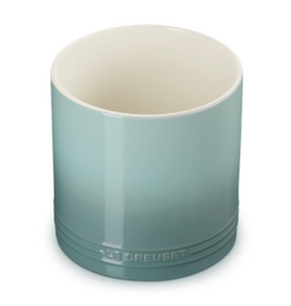 Le Creuset Stoneware Utensil Crock Sea Salt Blue, 2.75qt  cir y