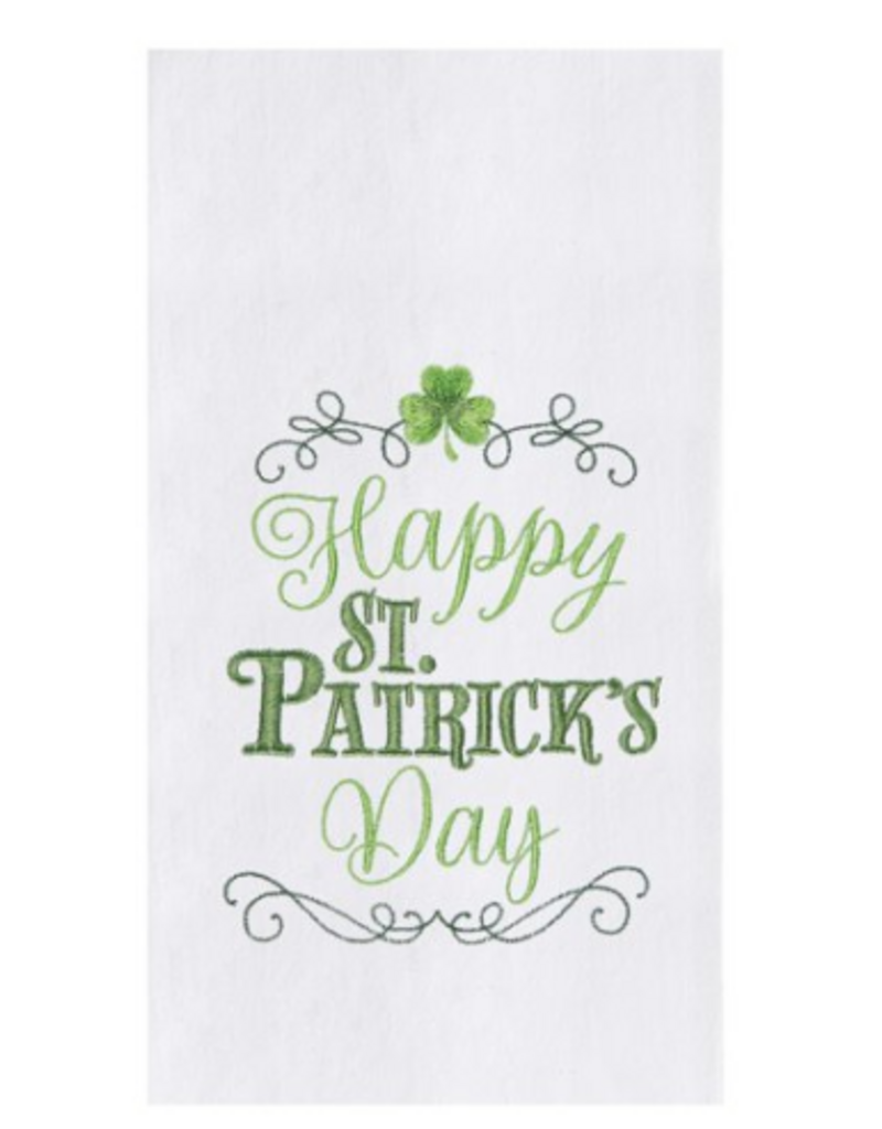 C and F Home St Paddys Day Happy St PatricksTowel, floursack
