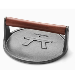 Foxrun 8" ROUND GRILL BACON PRESS, CAST IRON fox