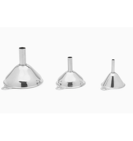 Foxrun Stainless Funnels, Set of 3 fox