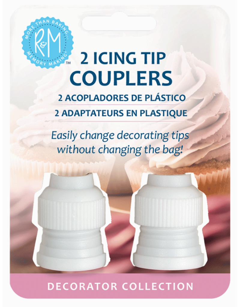 R&M International Icing Tip Couplers 2pc
