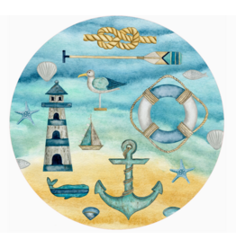 Andreas Silicone Jar Opener, Nautical Anchor