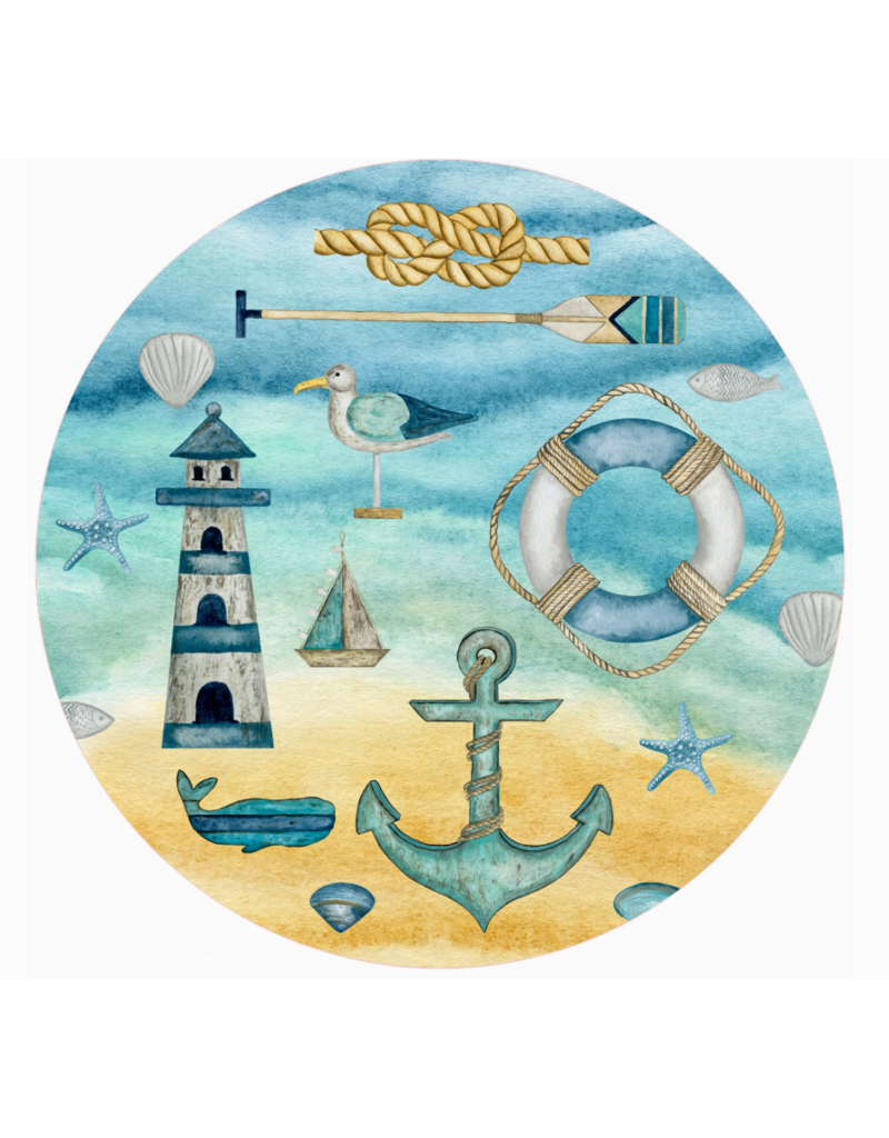 Andreas Silicone Jar Opener, Nautical Anchor