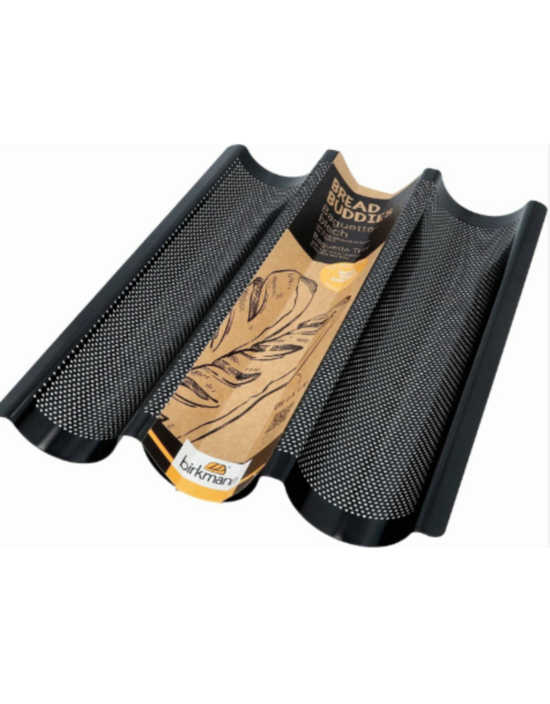 Birkmann Bread Buddies Baguette 3-Loaf Tray