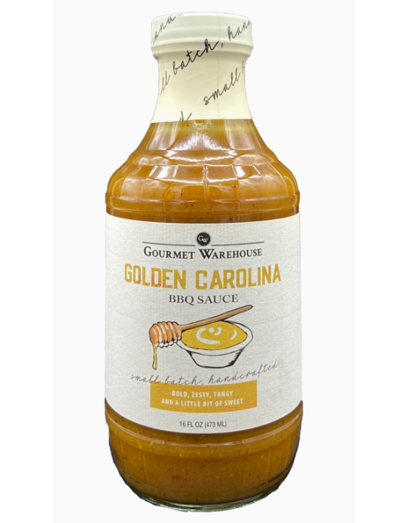 Gourmet Warehouse Carolina Gold BBQ Sauce, 16oz
