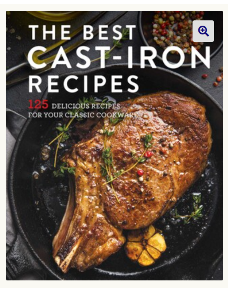 The Best Cast-Iron Recipes Cookbook by Cider Mill Press
